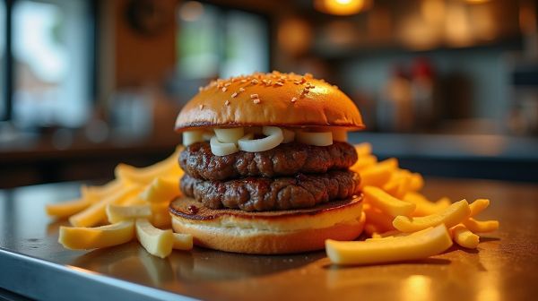 Savourez des burgers et frites avec McDonald's
